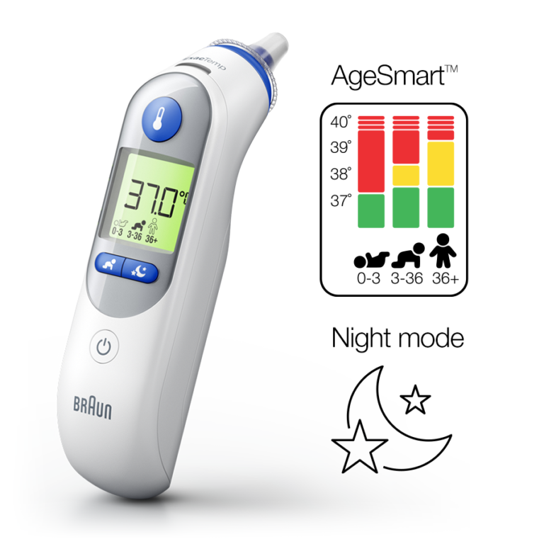 Braun ThermoScan 7 IRT6525WE Vorgewärmte Meßspitze